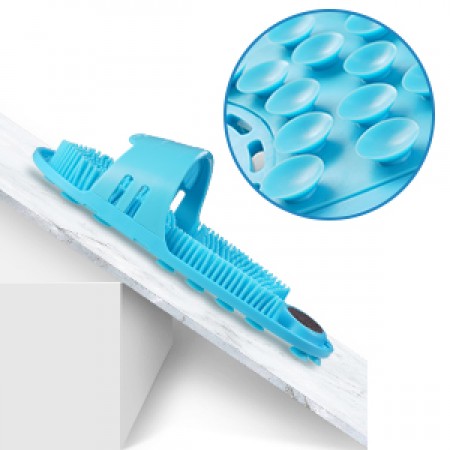 Meidong Silicone Shower Foot Scrubber Personal Foot Massage and Cleaning, Non-slip Foot Scrubber for Men and Women